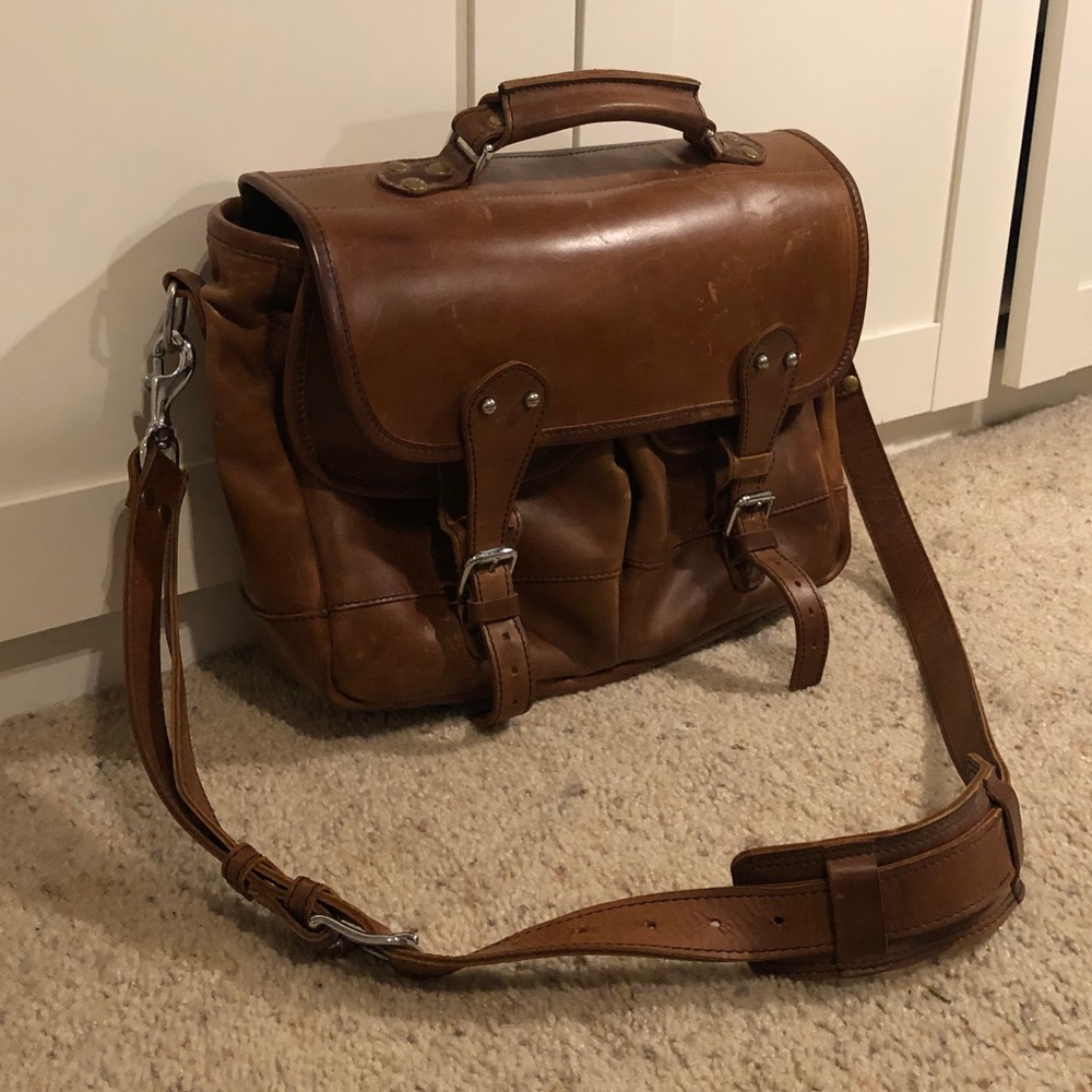 Marlondo Leather Briefcase